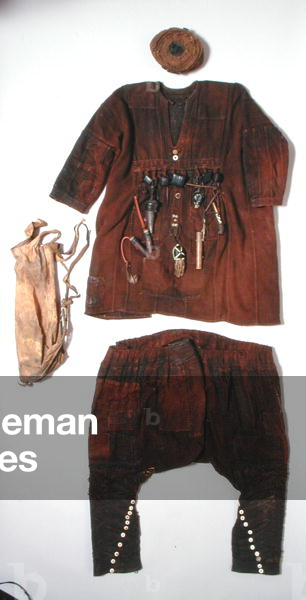 Bamana Charm Gown, Mali (see also 199821, 199822 & 206678) (textile)