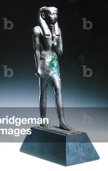 Statue of Amun, Third Intermediate Period, c.944-656 BC (bronze)