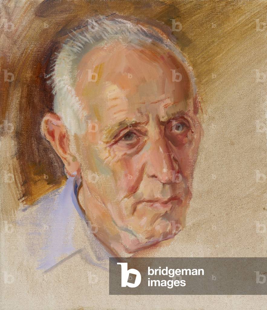 Chelsea Pensioners: Don Reiling, Welsh Guards, 2000-11 (oil on canvas)