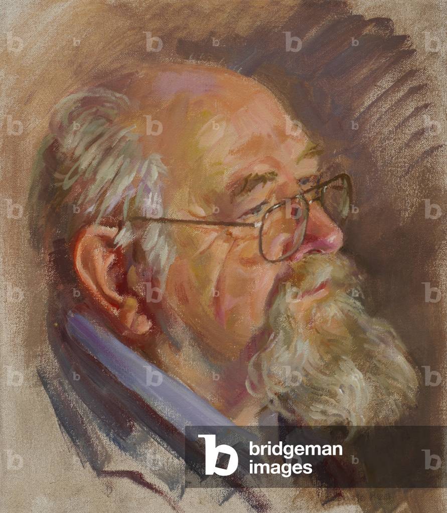 Chelsea Pensioners: Ron Buzzard, Parachute Regiment, 2000-11 (oil on canvas)