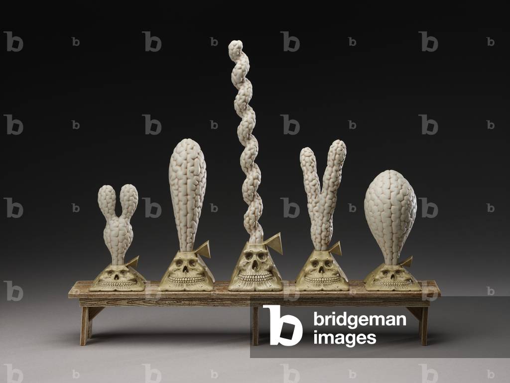 Demons of the Intellect (Professing to be Wise, They Became Fools), 1979 (porcelain)
