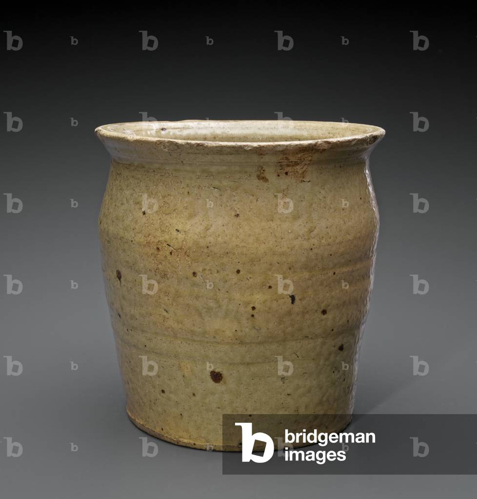 Bowl, c. 1846-1865 (alkaline-glazed stoneware)