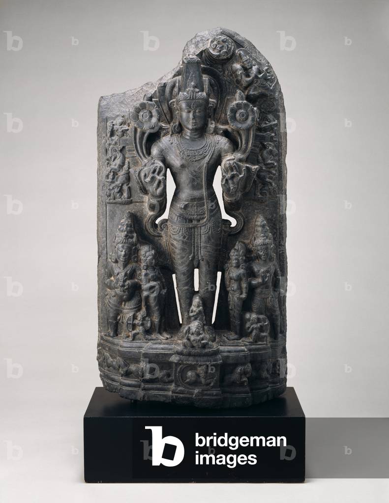 Surya, c. 11th century (black chlorite)