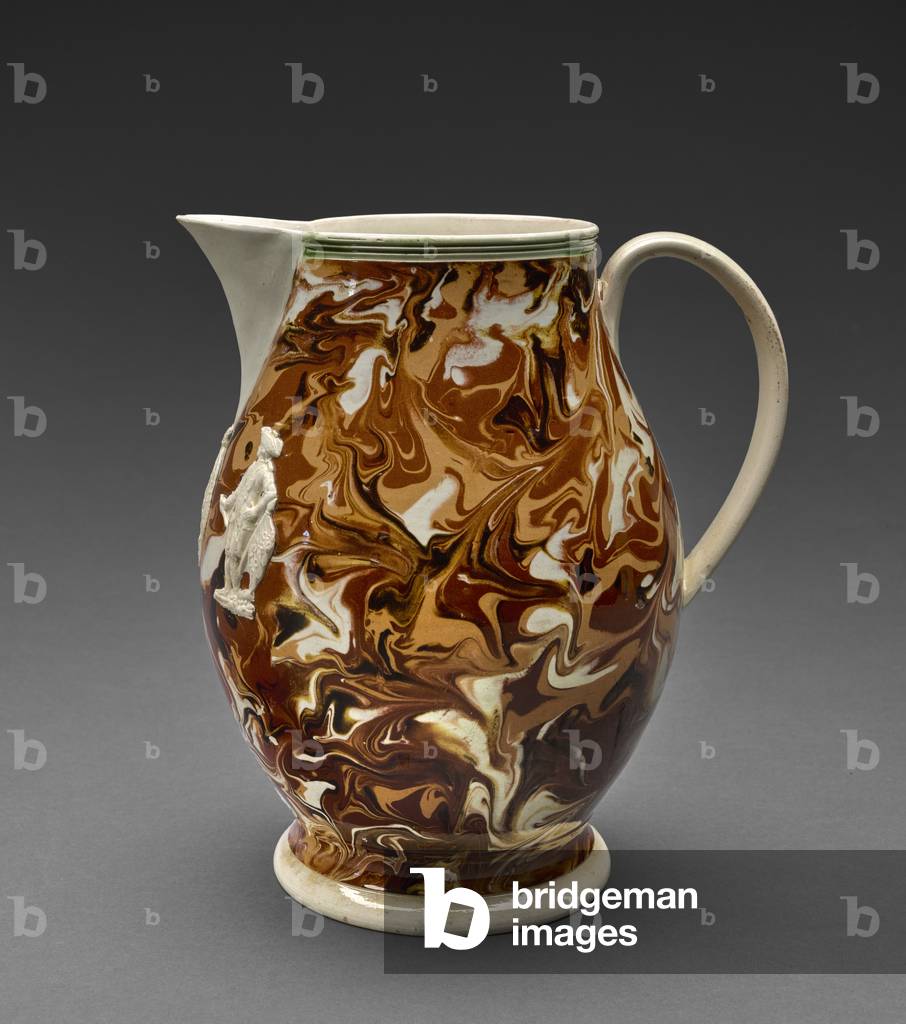 Jug, c.1782-83 (lead-glazed earthenware)