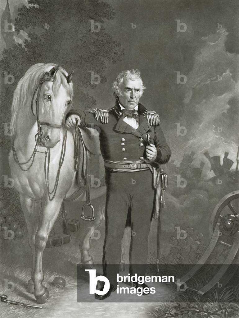Major-General Zachary Taylor, 1849-1852 (mezzotint on wove paper)