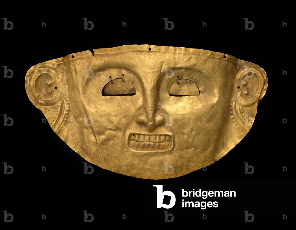 Mask, 100 BC-800 AD (gold)