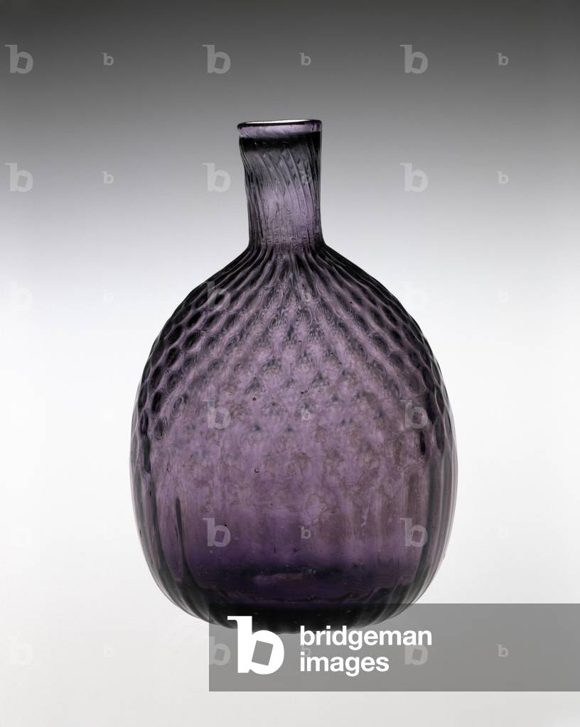 Pocket Bottle, 1769-1774 (non-lead glass)