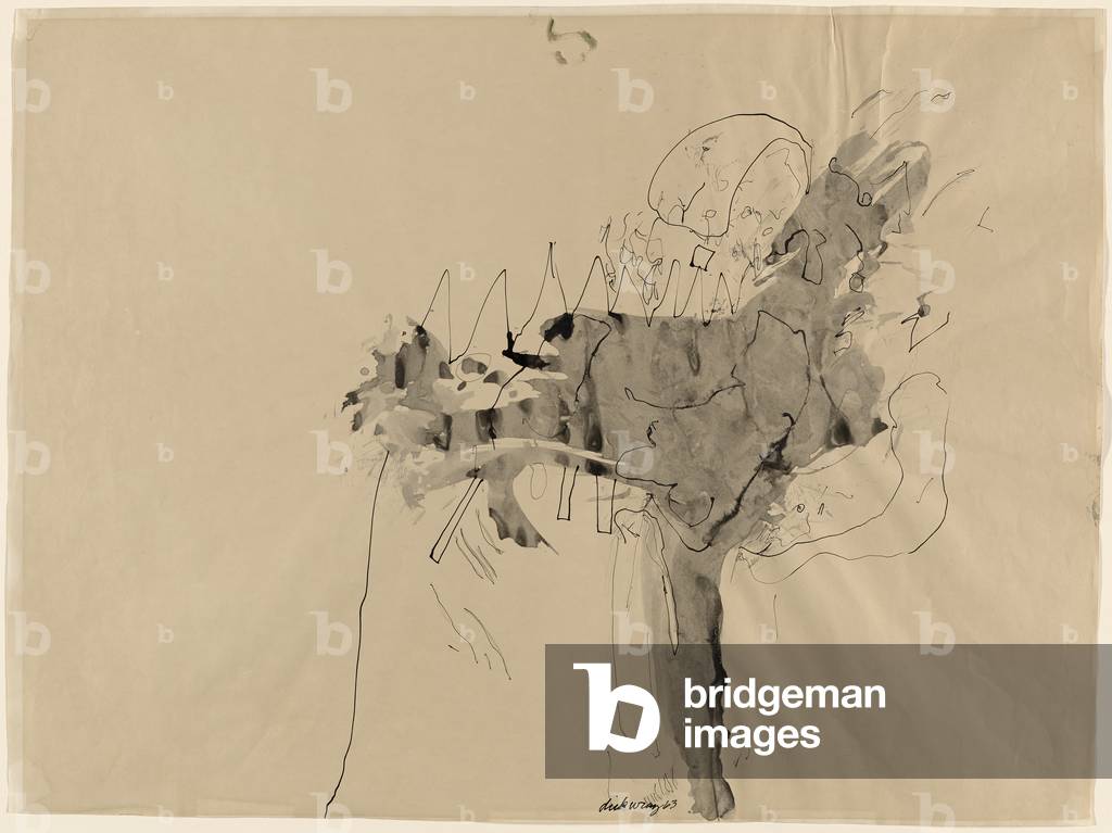 Untitled, 1963 (ink on wove paper)