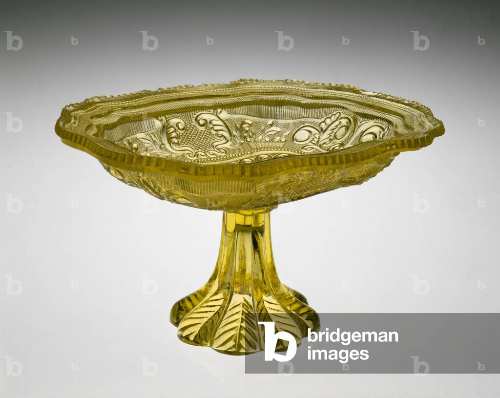 Compote, c. 1830-1845 (glass)