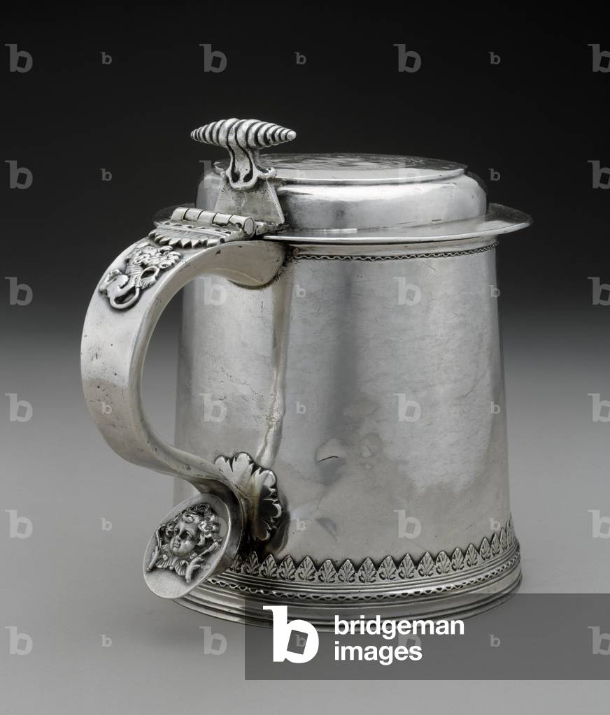 Tankard, c. 1710 (silver)