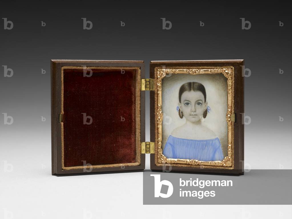 Portrait of a Girl, 1840-45 (w/c on ivory)