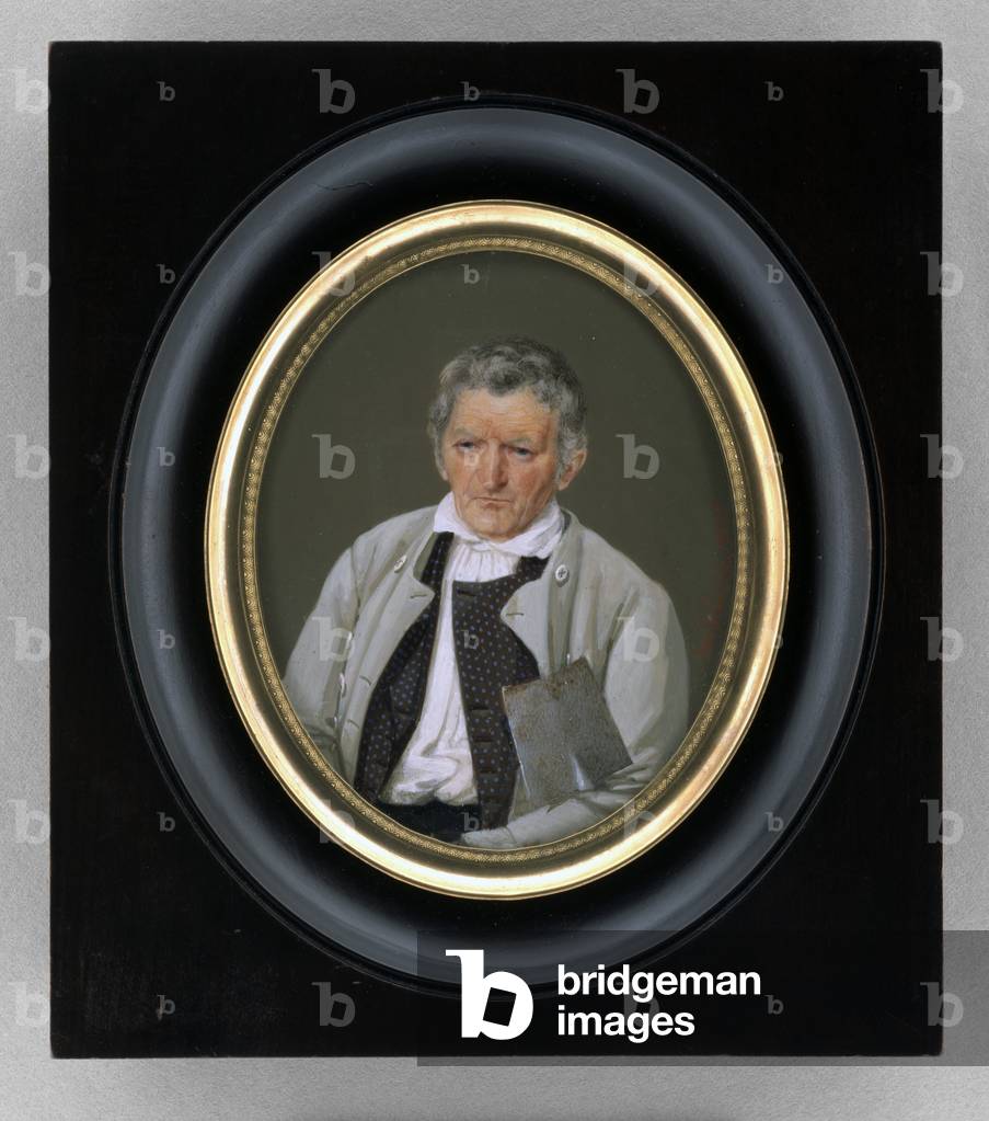 Portrait of a Man, 1845 (w/c on ivory)