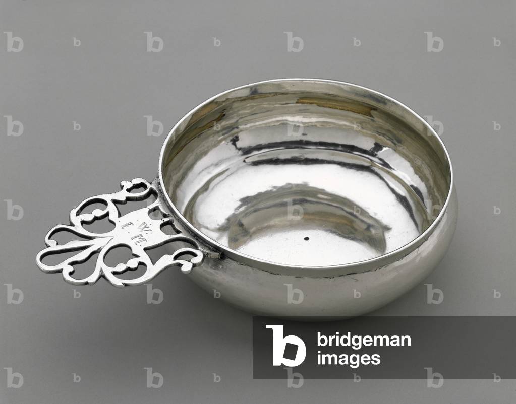 Porringer, 1720-1725 (silver)