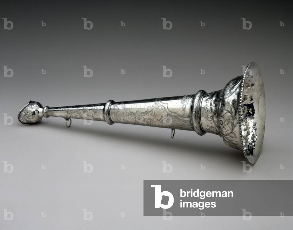 Fireman's Trumpet, c. 1857 (silver)