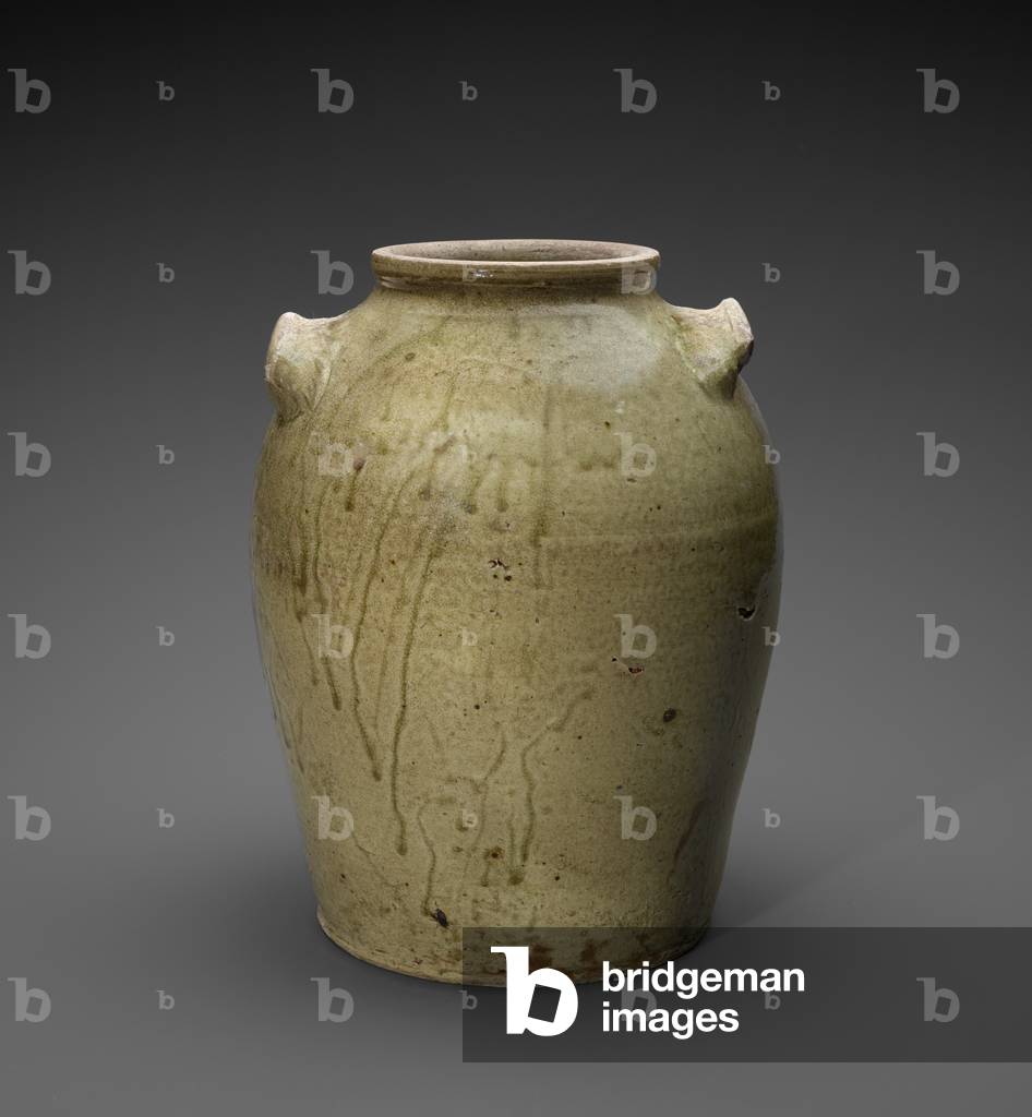 Jar, c. 1848-1860 (alkaline-glazed stoneware)