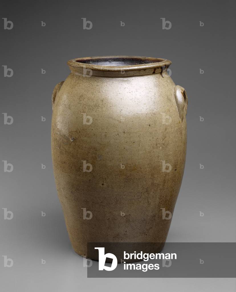 Storage Jar, c. 1870-1884 (salt-glazed stoneware)