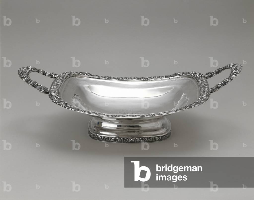 Bread Basket, 1831 (silver)
