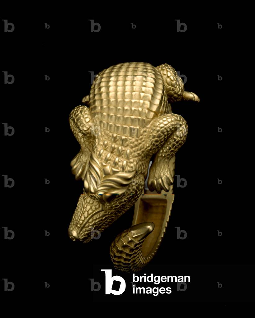 Alligator Bracelet (style #BR101), 1988 (18-karat gold)