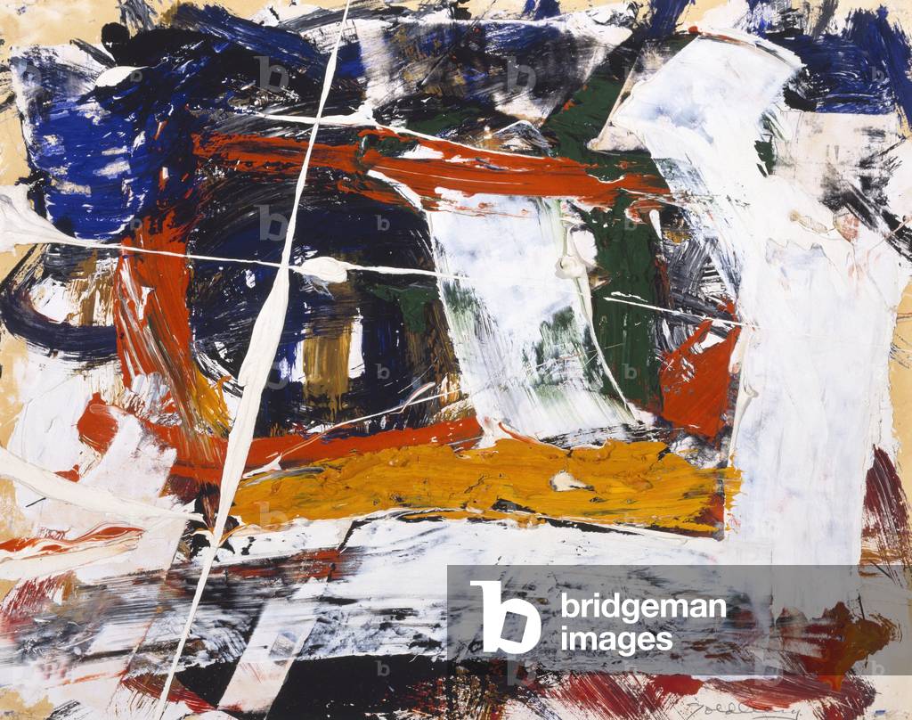 Untitled, 1957-1958 (oil on paper)
