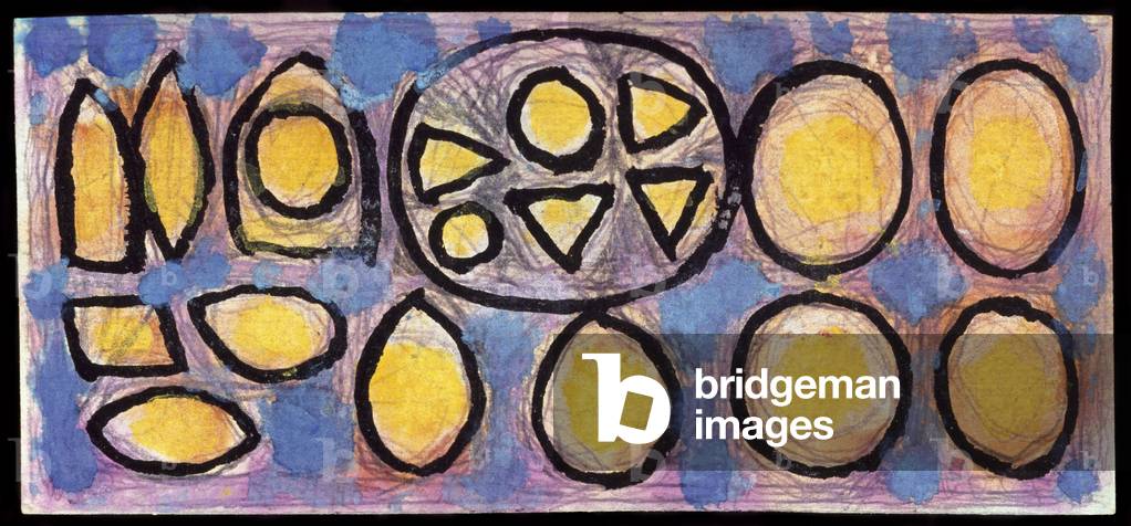 Untitled (w/c, ink & pencil on board)