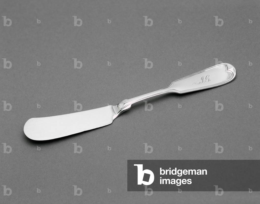 Butter Knife, c. 1845-1864 (silver)