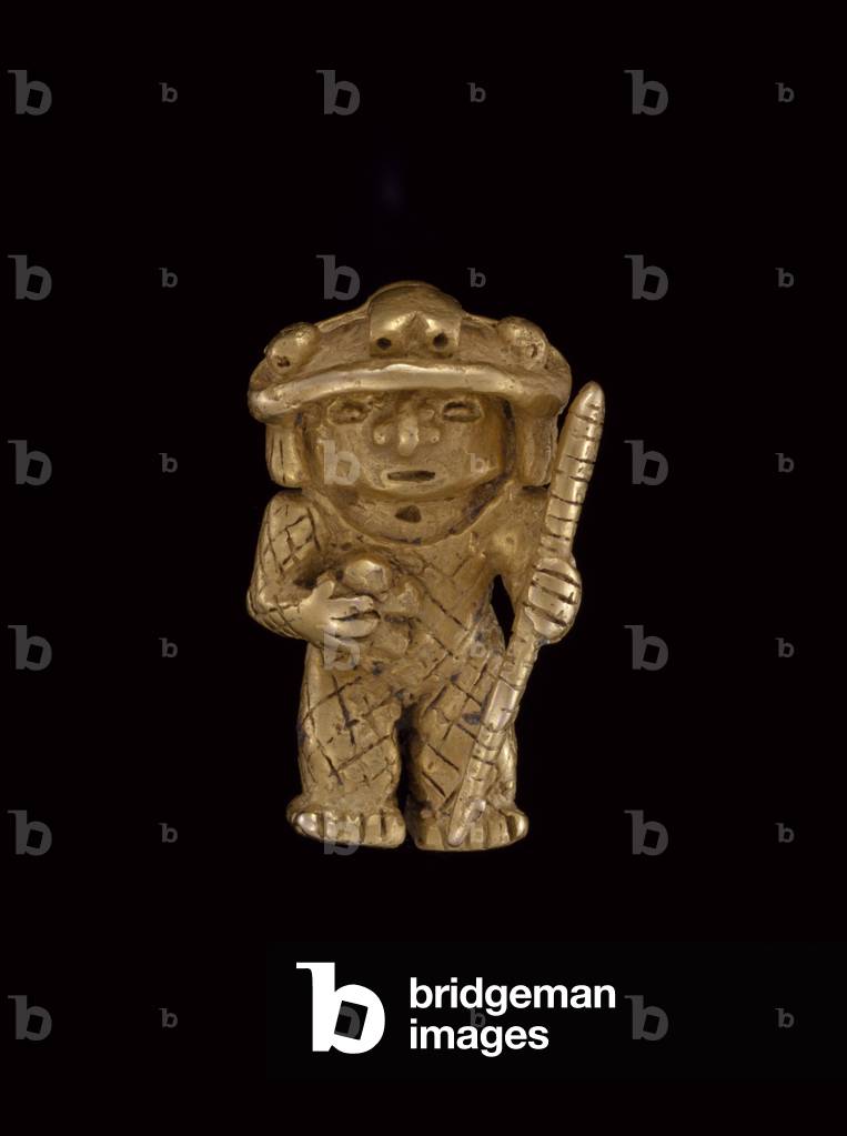 Figural Pendant, 1000 BC-1600 AD (gold)
