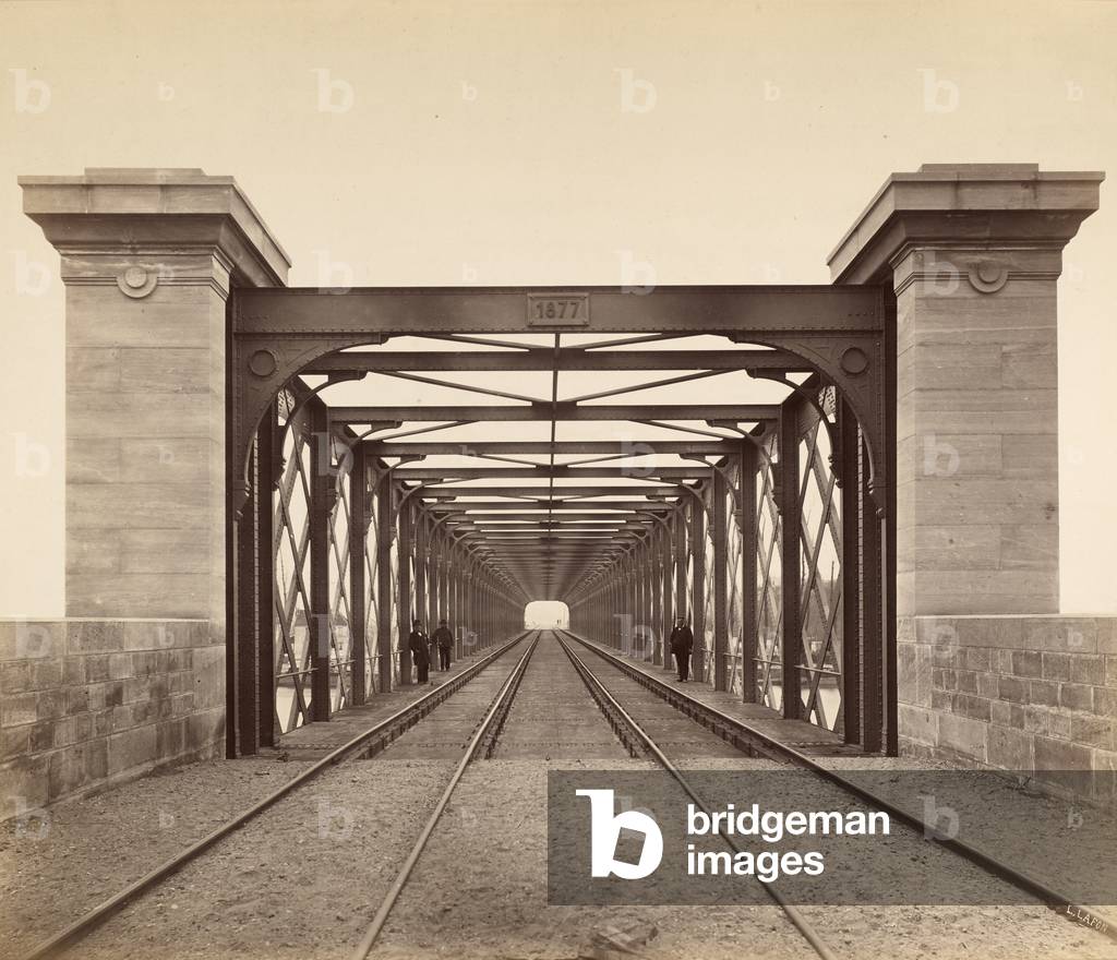 [Railroad Viaduct at La Fontaine-des-Eaux, Dinan], 1879-80 (albumen silver print from glass negative)