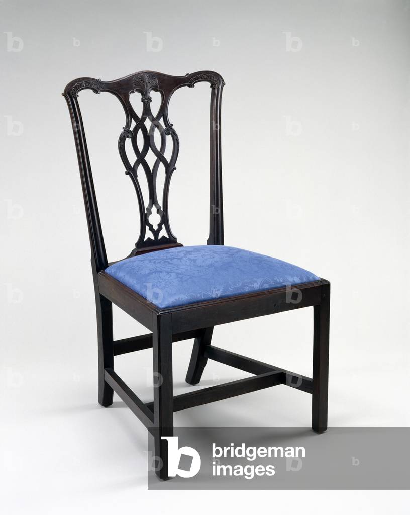 Side Chair, c. 1750-1795 (mahogany; eastern white pine)