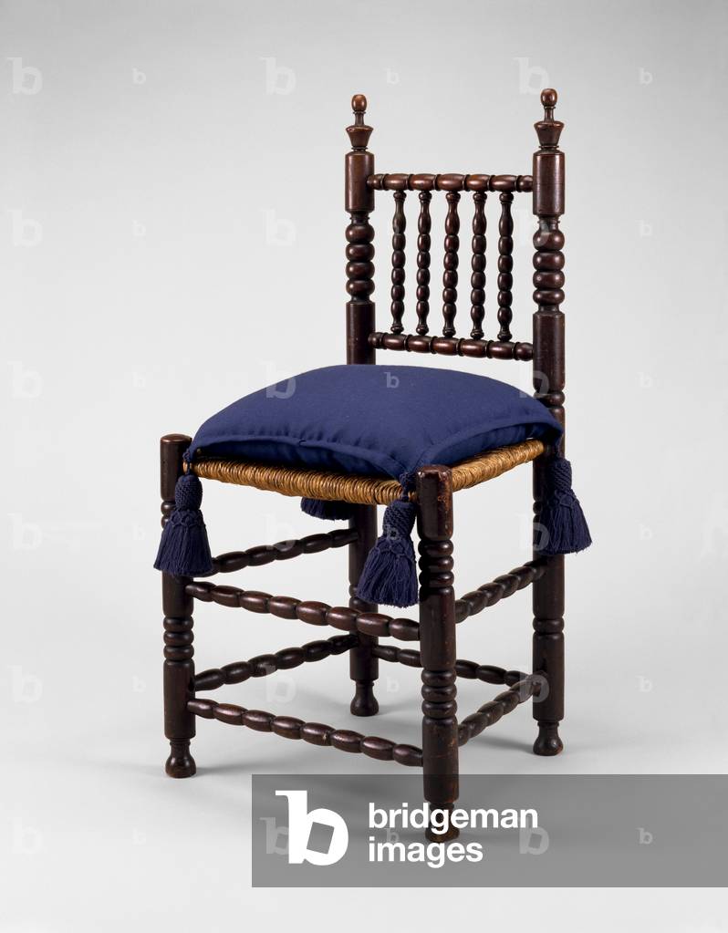 Side Chair, 1670-1700 (cherry and unidentified secondary woods)
