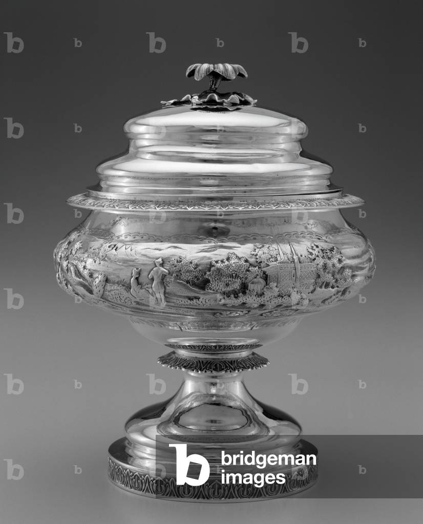 Sugar Bowl, c. 1830-1850 (silver)