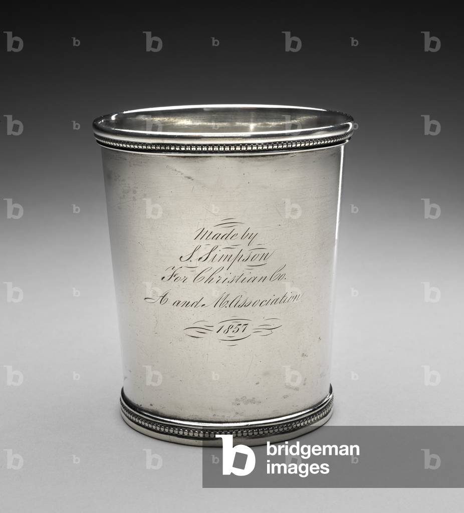 Tumbler, c. 1857 (silver)