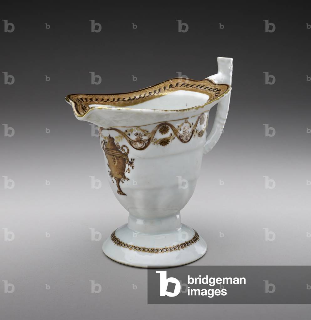 Cream Jug from a Dinner and Dessert Service, c. 1800-1810 (porcelain)