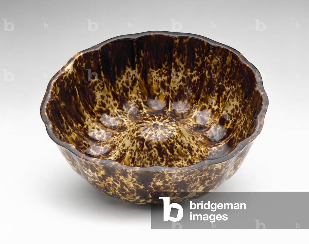 Cake Mold, 1847-1867 (rockingham-glazed earthenware)