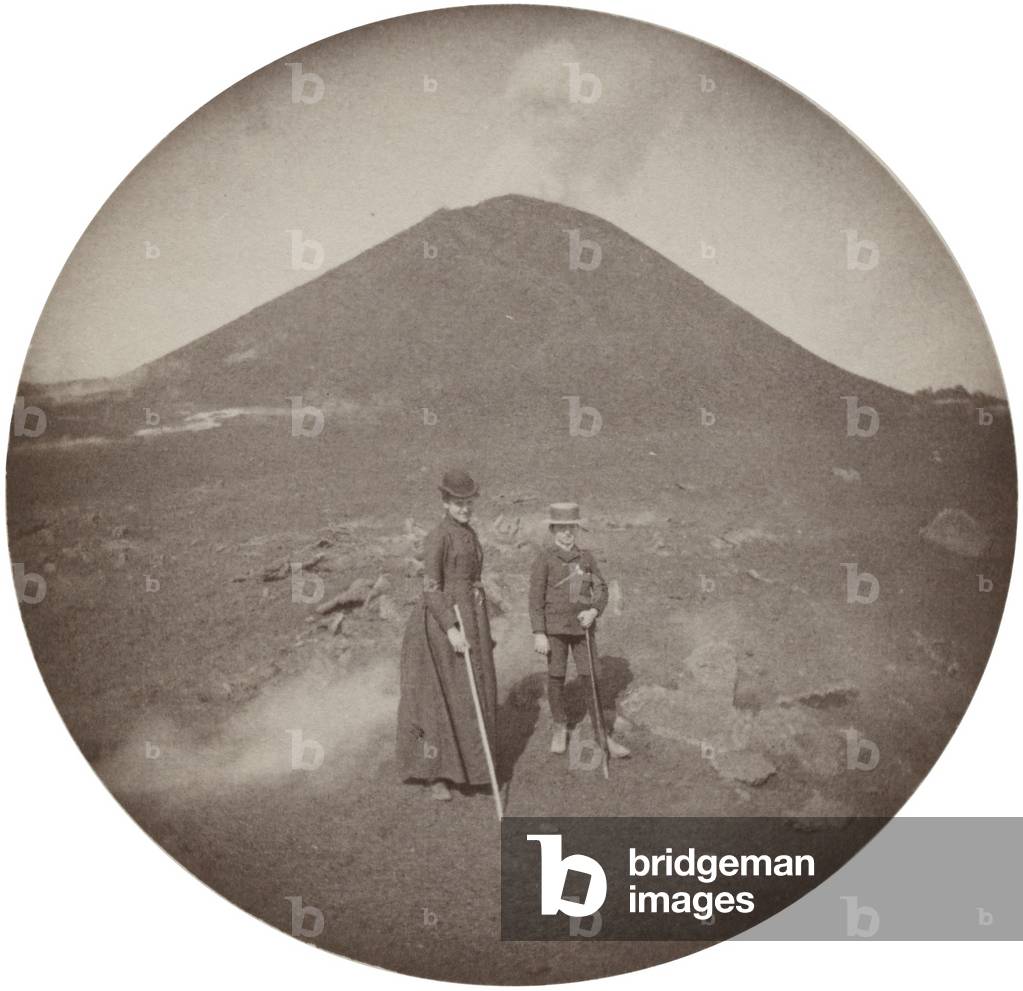 Vesuvius, c.1890 (albumen silver print)