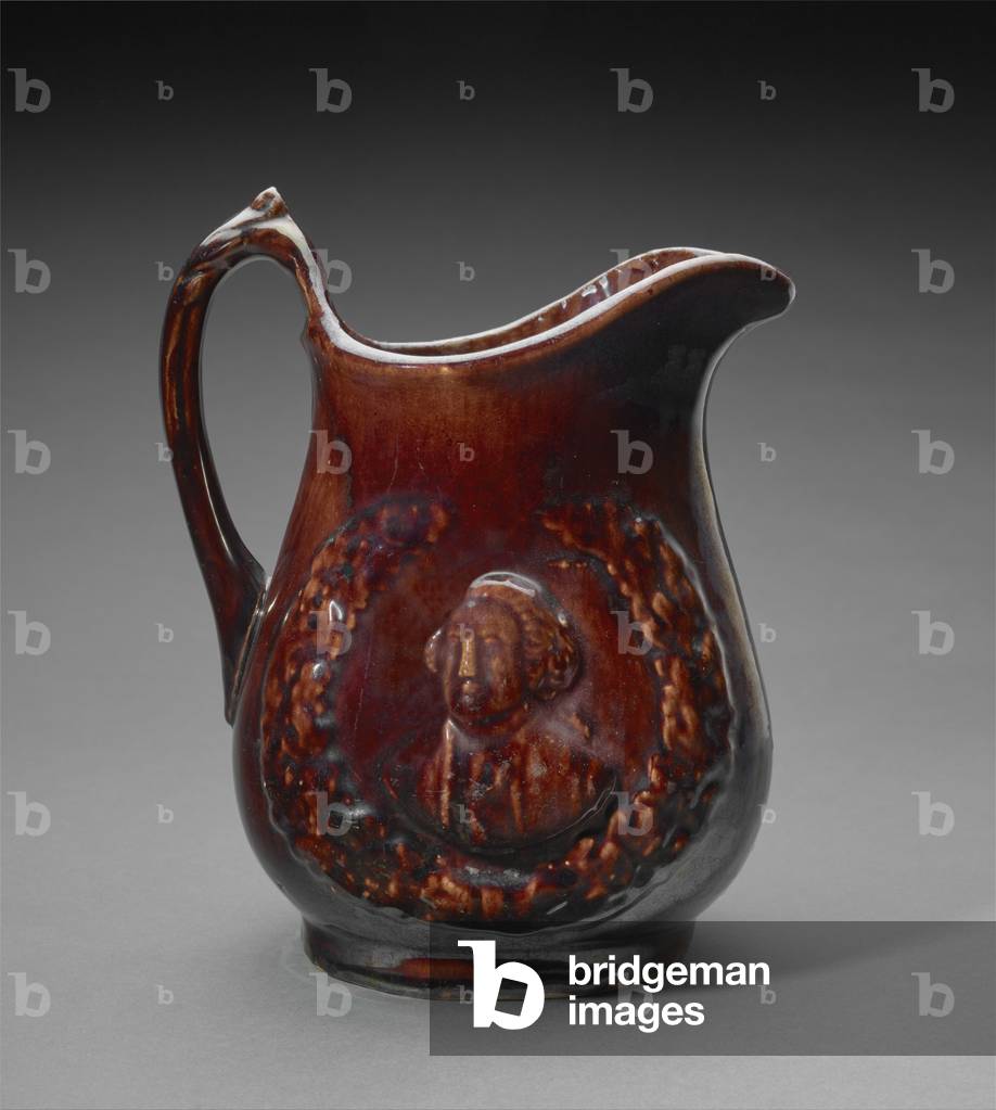 Pitcher, c.1850-1900 (earthenware)
