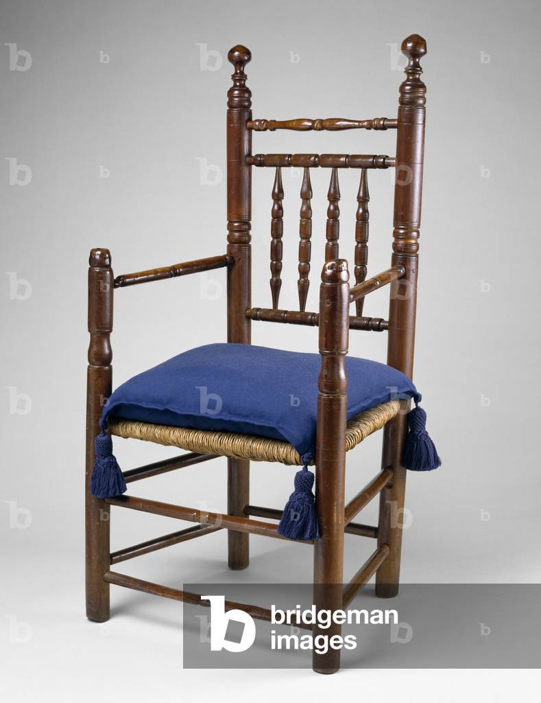 Great Chair, 1680-1710 (soft maple; ash)