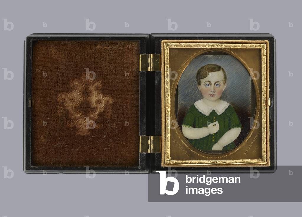 Portrait of a Child, 1840-45 (w/c on ivory)