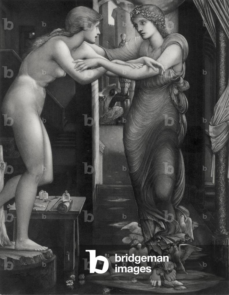The Birth of Galatea, c.1885 (mezzotint on laid India paper)