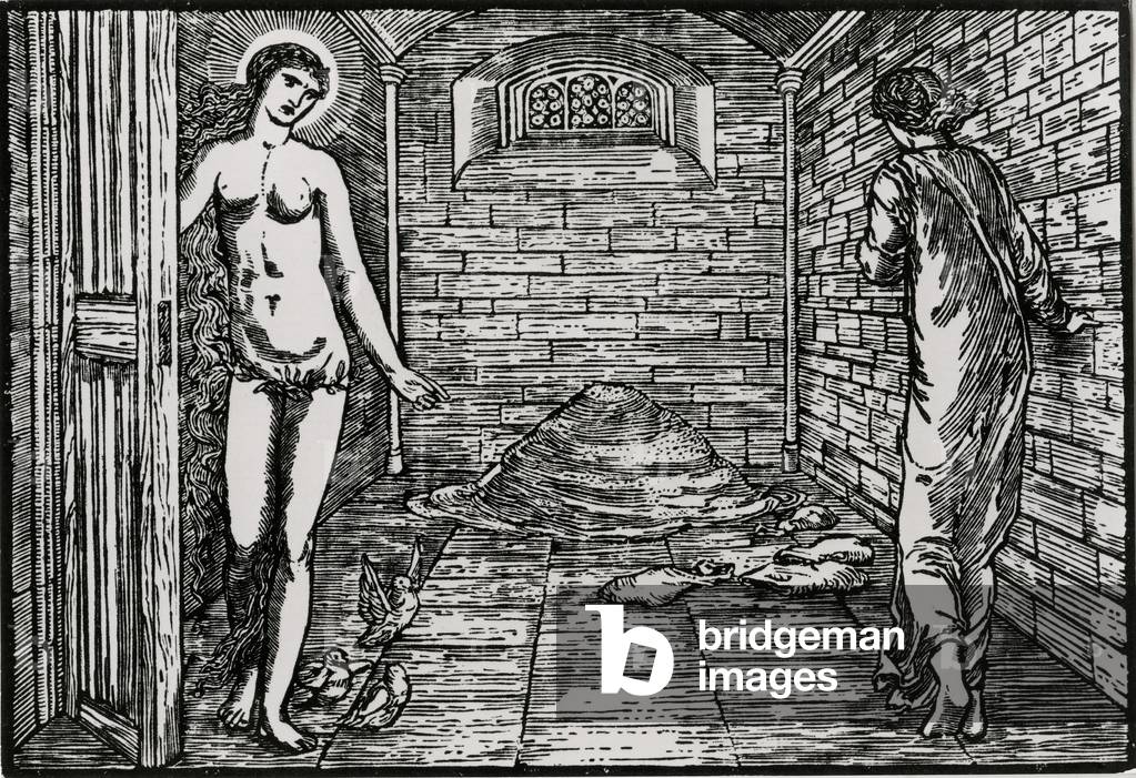 The Task of the Seeds, 1866 (woodcut)