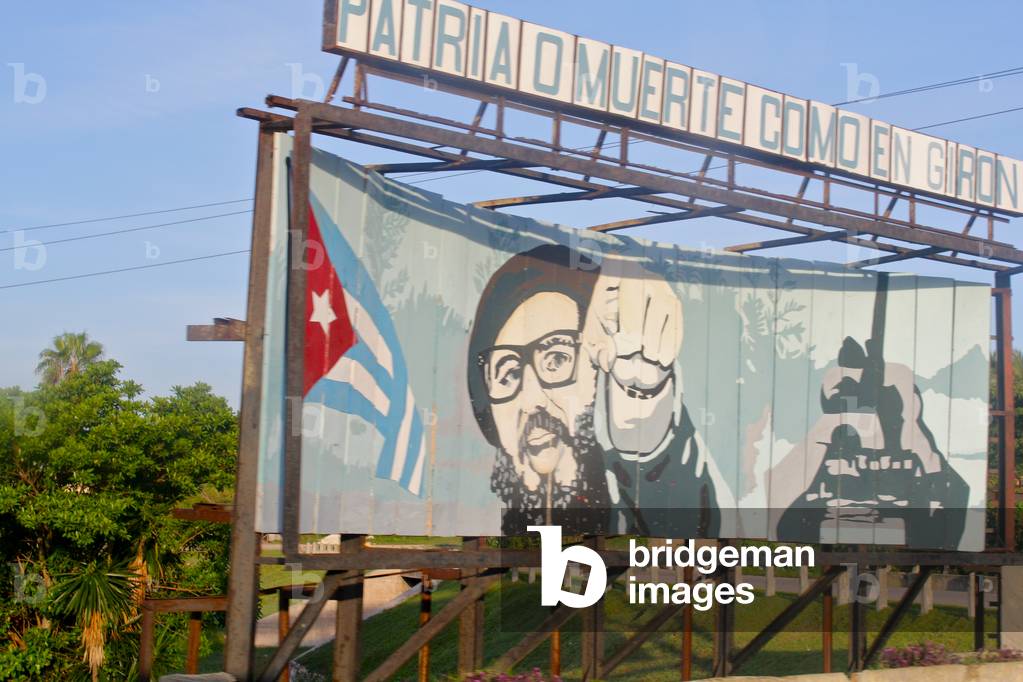 Billboard, Havana, Cuba (photo)