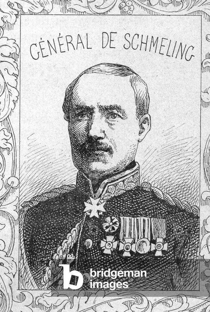 Portrait of Wilhelm von Schmeling - Gravure in 