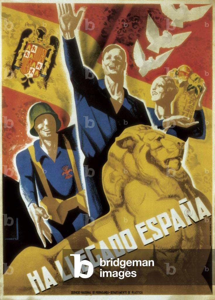 Spanish Civil War (1936-1939): Spain has arrived, c. 1936-39 (poster)