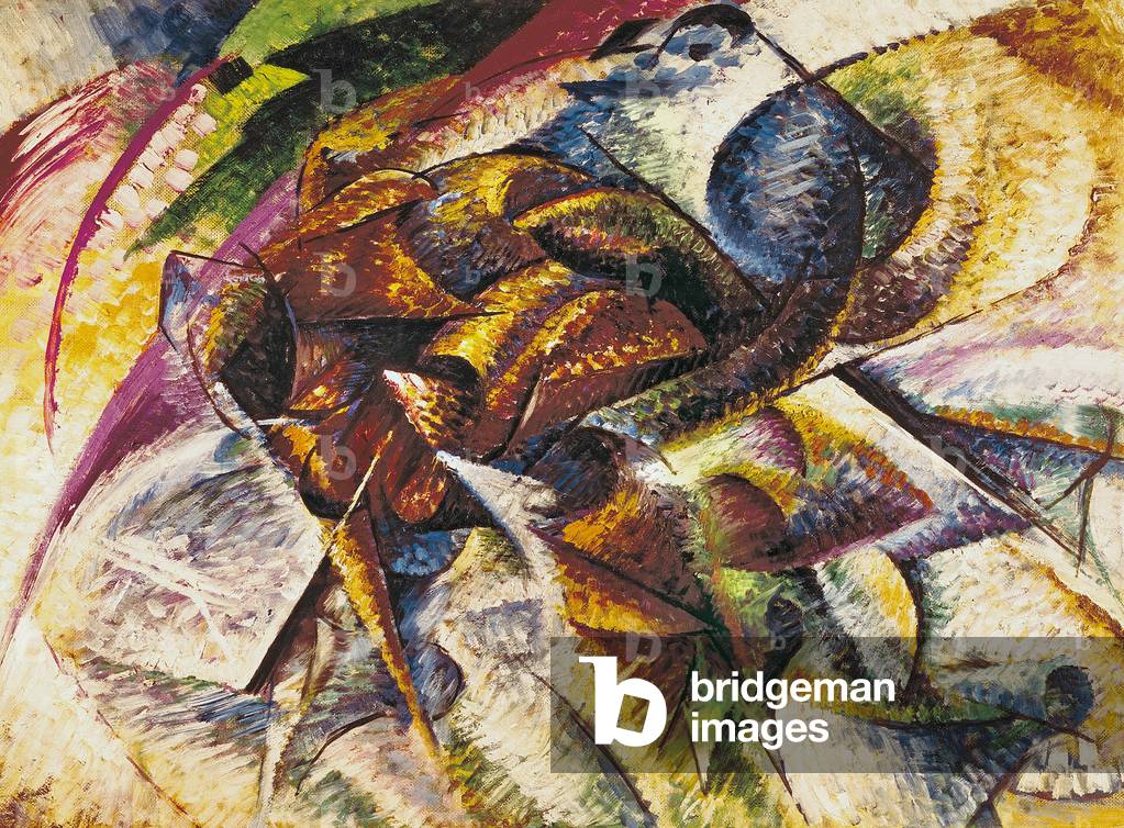 Dynamism of a Cyclist, 1913 (oil on canvas)