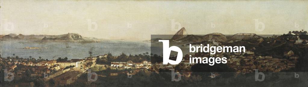 View of Rio (oil on canvas)