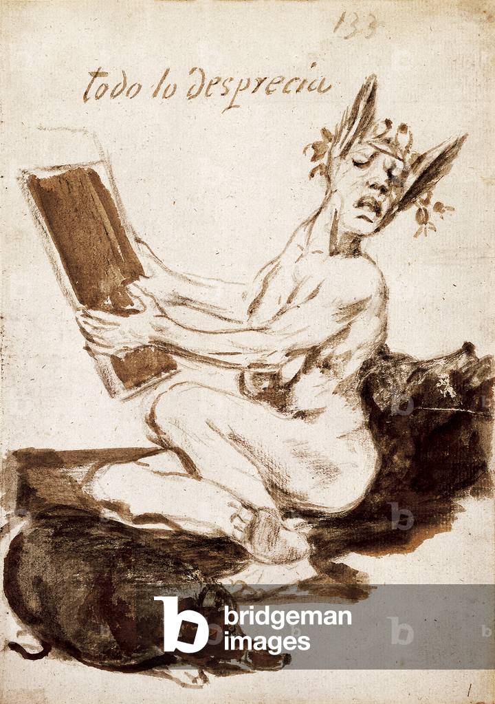 He rejects everything (ink on paper)