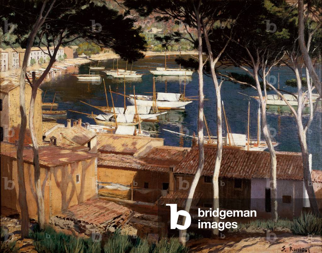 Port de Soller, 1900s (oil on canvas)