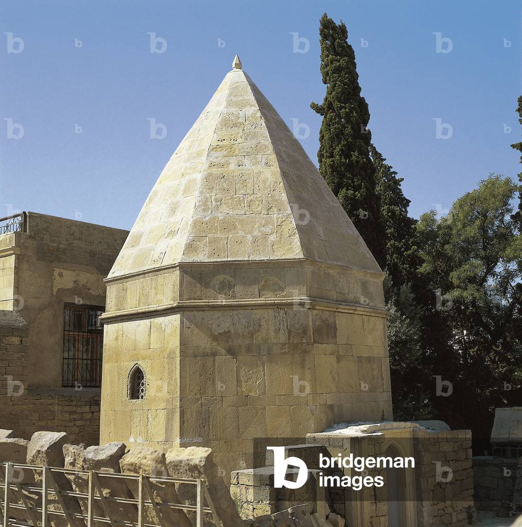 Le mausolee de Seyid Yahya Bakuvi. Palais des Chahs de Chirvan (Shirvanshahs) (15eme siecle), Bakou. Azerbaidjan