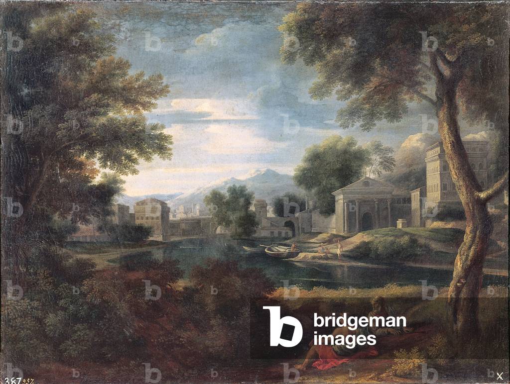 Landscape (oil on canvas)