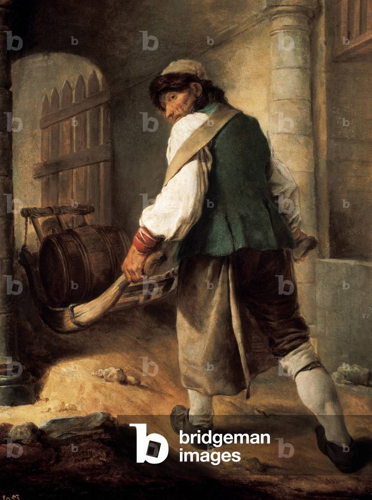 A Villager, 1756 (oil on canvas)