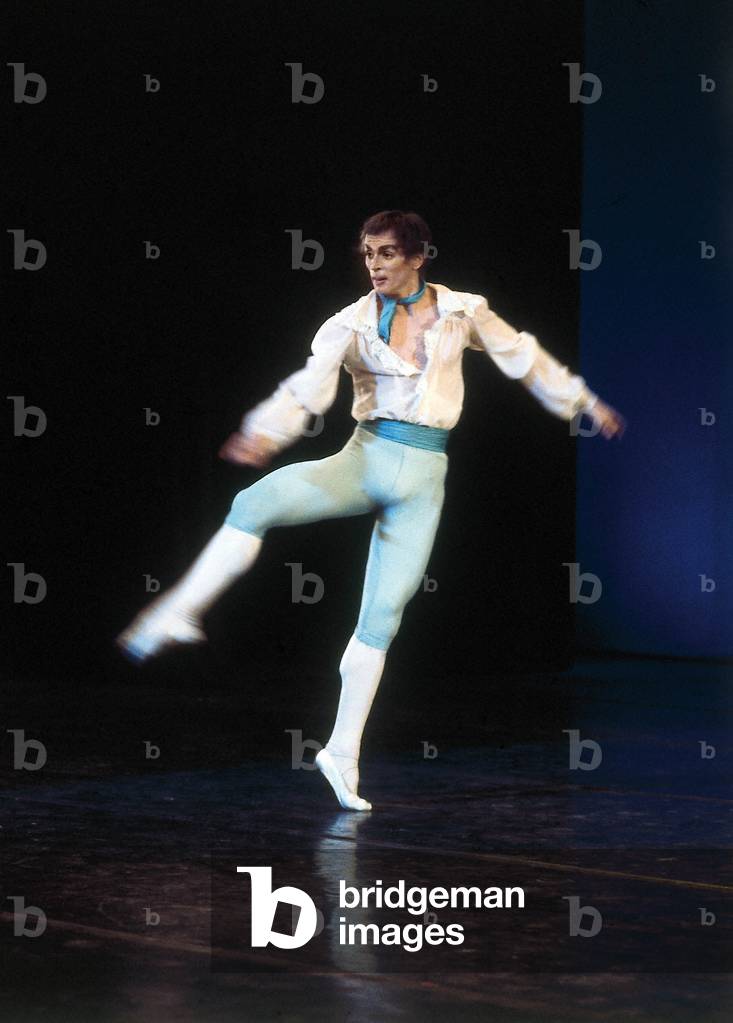 Rudolf Hametovitch Noureev (ou Nouriev ou Noureyev) Nureyev, (1938-1993) a Madrid in 1975.